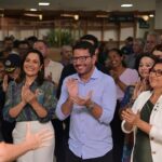 Gladson reinaugura Biblioteca da Floresta e Mailza Assis garante recursos para nova sede do IMC