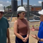 Bocalom vistoria obras do novo Mercado Elias Mansour um dia após inaugurar o Elevado Mamedio Bittar em Rio Branco