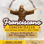 Diocese de Rio Branco abre Ano Jubilar Franciscano pelos 800 anos de São Francisco de Assis neste domingo