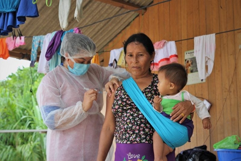 Campanha leva 19 vacinas a comunidades indígenas do Acre entre 25 de abril e 26 de maio