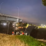 Ponte Frei Paolino desaba em Sena Madureira e deixa quatro feridos; dois serão transferidos para Rio Branco