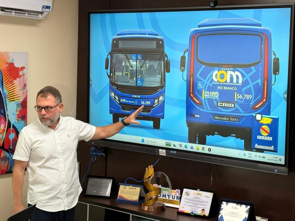 Rio Branco terá 120 ônibus em nova operação do transporte coletivo