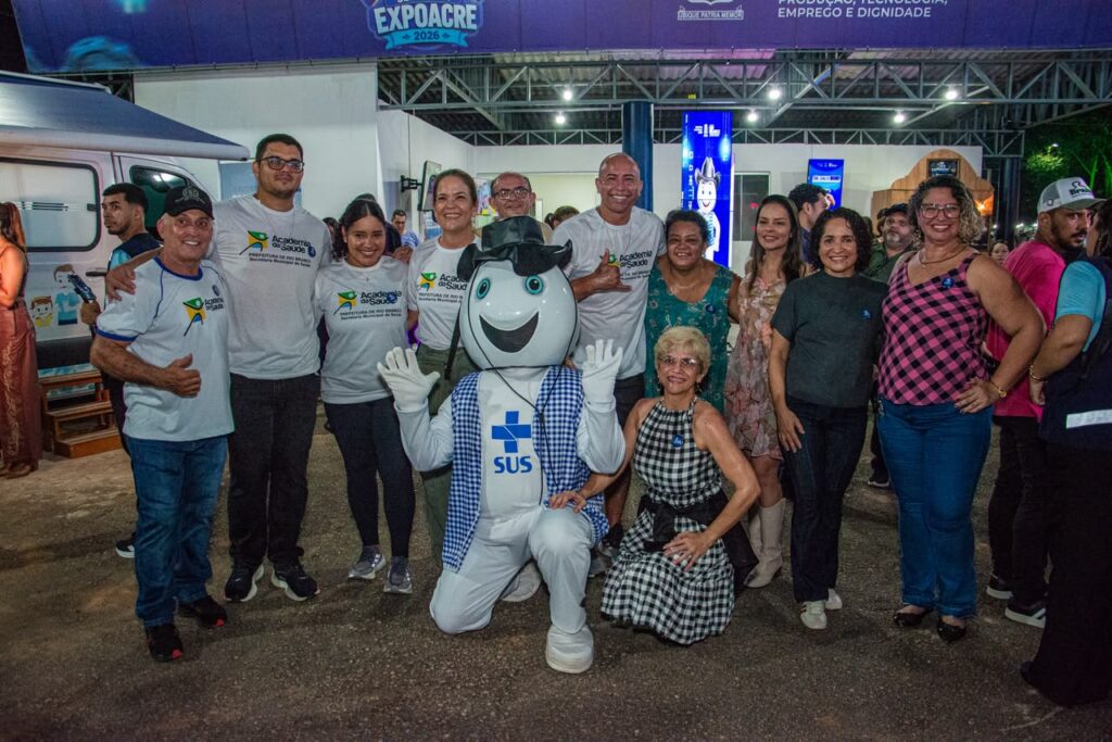Saúde de Rio Branco abre programação na Expoacre com atividades físicas e escolha de mascote