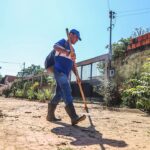 Prefeitura reforça limpeza de córregos e obras de drenagem na Baixada da Sobral