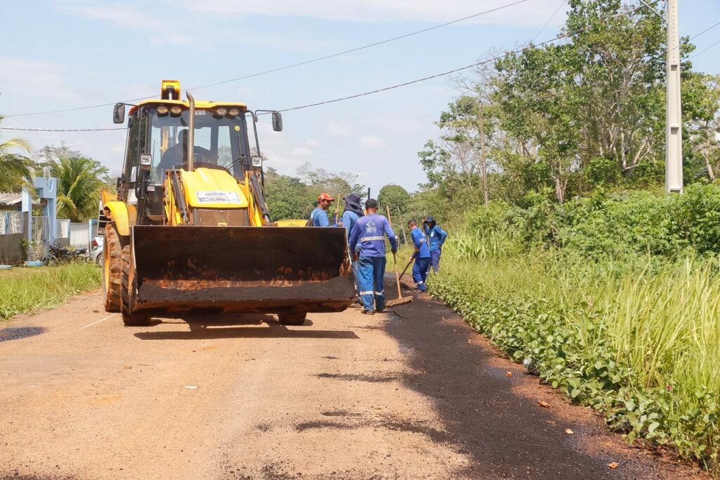 Prefeitura realiza tapa-buracos no Polo Wilson Pinheiro e prioriza trajeto de ônibus