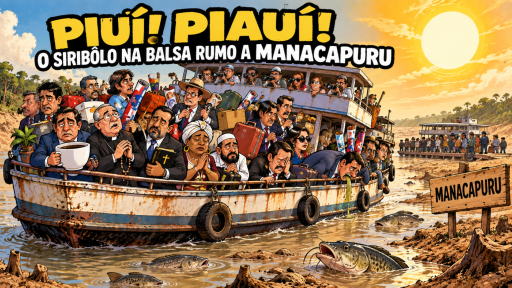 Piuí! Piauí! O siribôlo na Balsa rumo a Manacapuru
