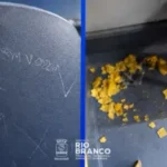 Ônibus novos já sofrem vandalismo em Rio Branco e Prefeitura alerta passageiros